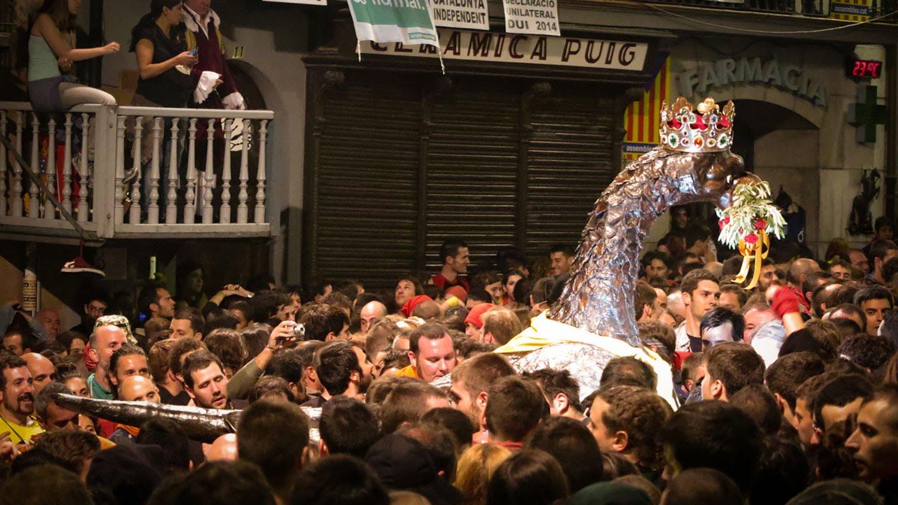 El Baile del águila de la Patum