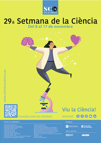 Cartell de la 29a Setmana de la Ciència, de Sergio Iborra